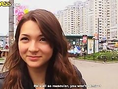 Экстремальное соблазнение Мэдди прямо на улице!